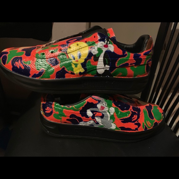 custom puma sneakers